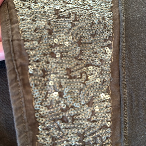 Abercrombie sequined V-Neck T - Picture 3 of 3